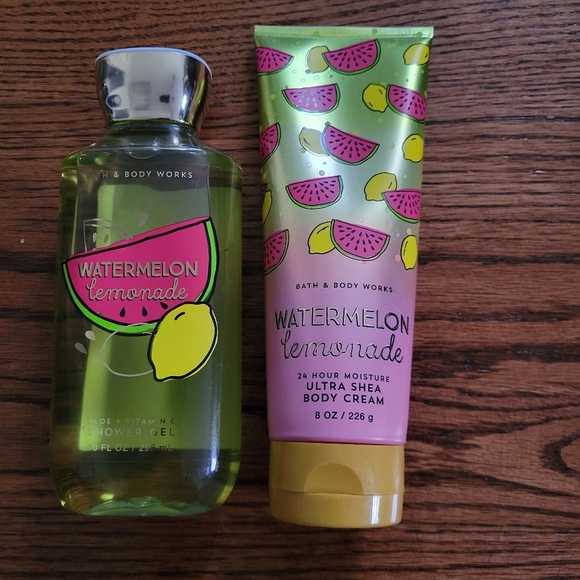Bath & Body Works Other - Bath & Body Works Watermelon Lemonade Shower Gel and Body Cream Set